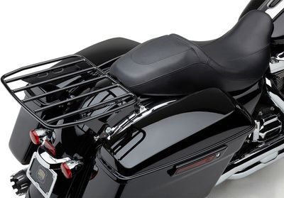 Pakethållare Cobra Ass Detachable Touring 09-upp matt blanksvart