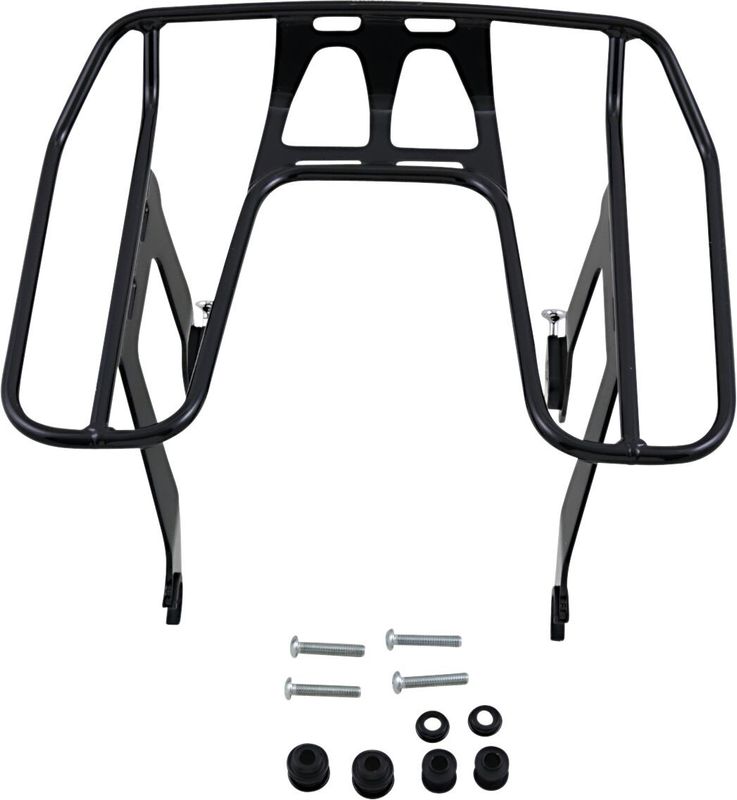 Pakethållare Cobra Ass Detachable Wrap Around svart Softail 18-upp