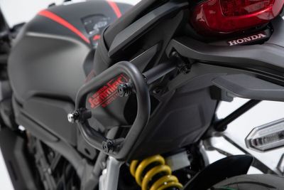 Sidohållare SW-Motech SLC svart vänster Honda 19-20