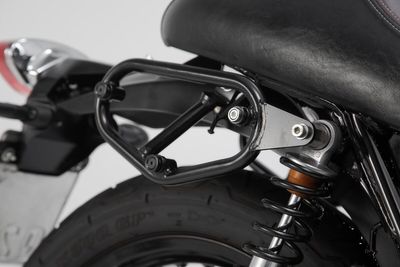 Sidohållare SW-Motech SLC svart vänster Kawasaki 99-24