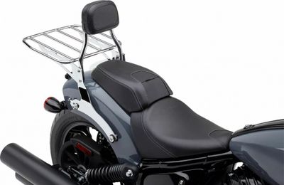 Pakethållare Cobra Softail 00-17 krom
