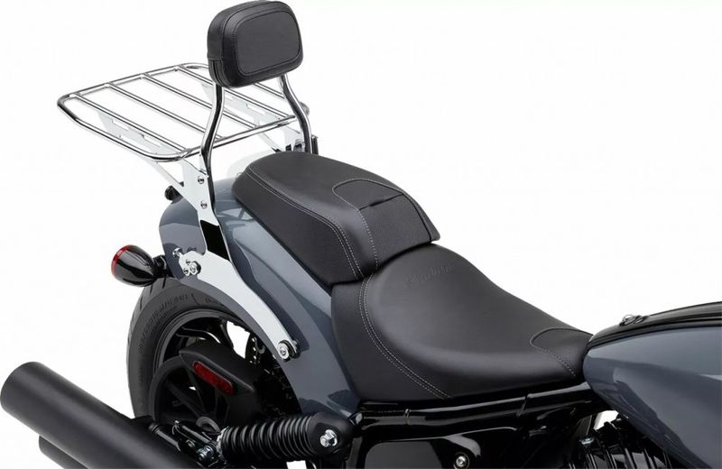Pakethållare Cobra Softail 00-17 krom