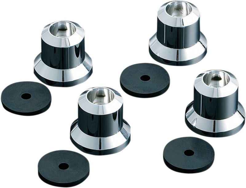 Risers pakethållare Kuryakyn krom Honda 01-20