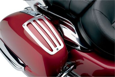 Skyddsbågar lock sidoväska Cobra krom Kawasaki 09-22