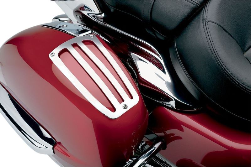 Skyddsbågar lock sidoväska Cobra krom Kawasaki 09-22