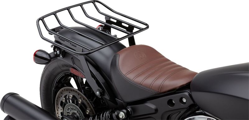 Pakethållare Cobra Ass Detachable Solo svart Indian Bobber 18-24