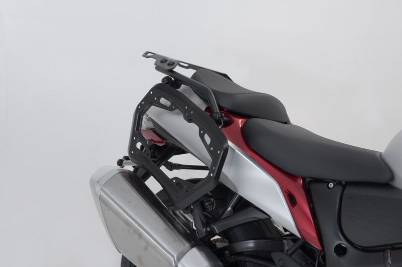 Sidohållare SW-Motech Hayabusa GSX1300R svart Suzuki 20-upp