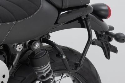 Sidohållare SW-Motech SLC Street svart vänster Triumph 16-upp