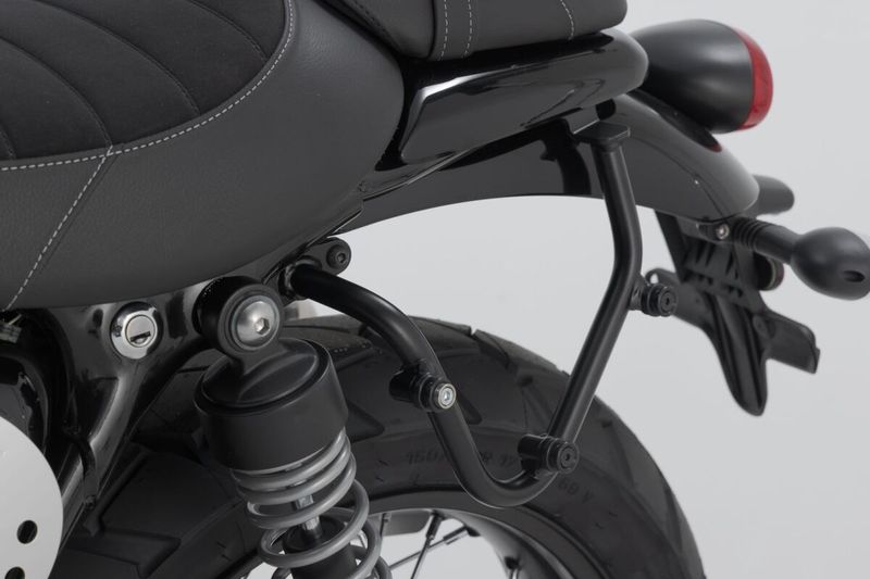 Sidohållare SW-Motech SLC Street svart vänster Triumph 16-upp