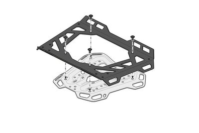 Pakethållare SW-Motech Adventure Cfmoto 800 MT-X / 800 MT-X Comfort 25-upp