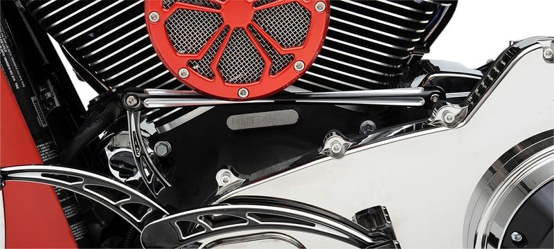 Växelstag Arlen Ness Deep rund svart Softail 86-26
