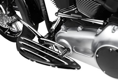 Växelstag Arlen Ness Deep rund svart Softail 86-26