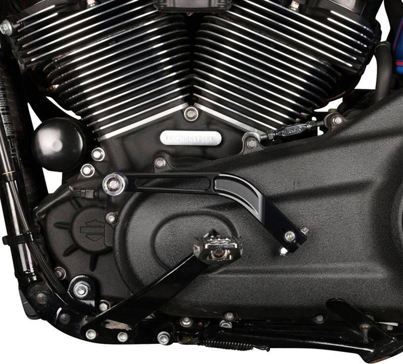 Växelspak Thrashin Supply svart Softail 18-upp
