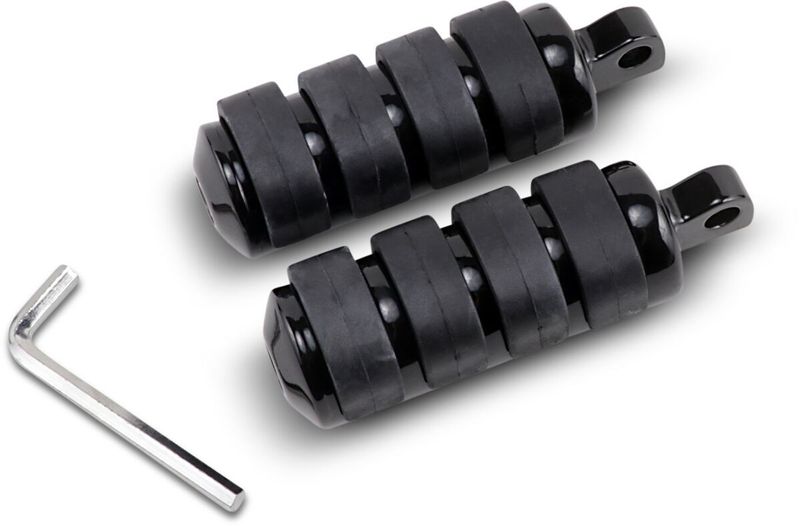 Fotpinne Drag Specialties Soft-Ride svart 361030