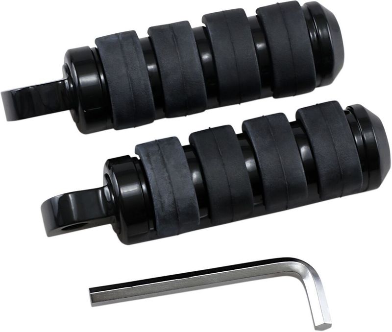 Fotpinne Drag Specialties Soft-Ride svart 361043