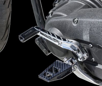 Fotpinne växelspak Thrashin Supply Speedway svart H-D 35-upp