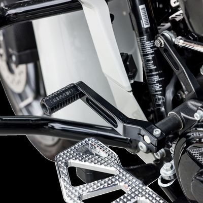 Fotpinne växelspak Thrashin Supply Speedway svart H-D 35-upp