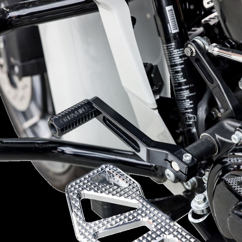 Fotpinne växelspak Thrashin Supply Speedway svart H-D 35-upp
