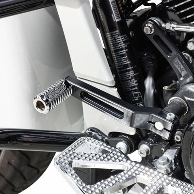 Fotpinne växelspak Thrashin Supply Speedway krom H-D 35-upp