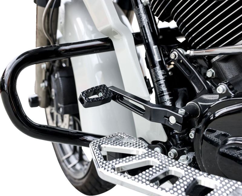 Fotpinne växelspak Thrashin Supply P-54 billet H-D 35-upp svart
