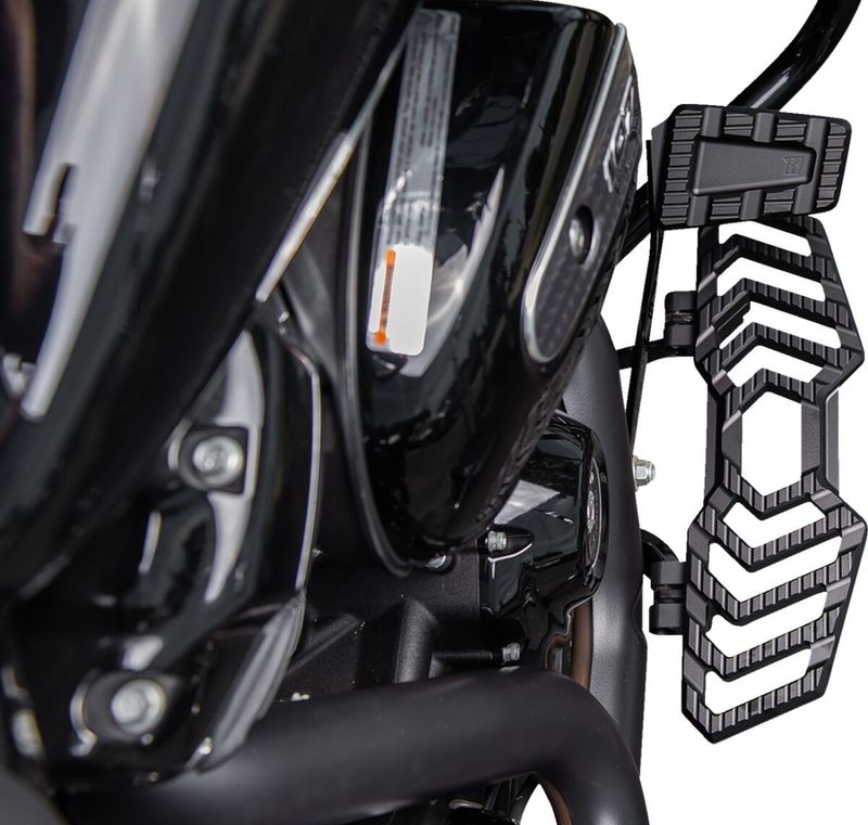 Bromspedal Kodlin svart FL Softail 86-17