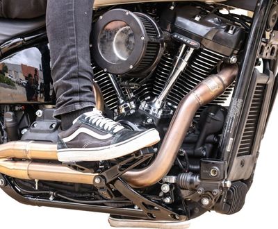 Bromsarm Thrashin Supply billet svart H-D 18-upp