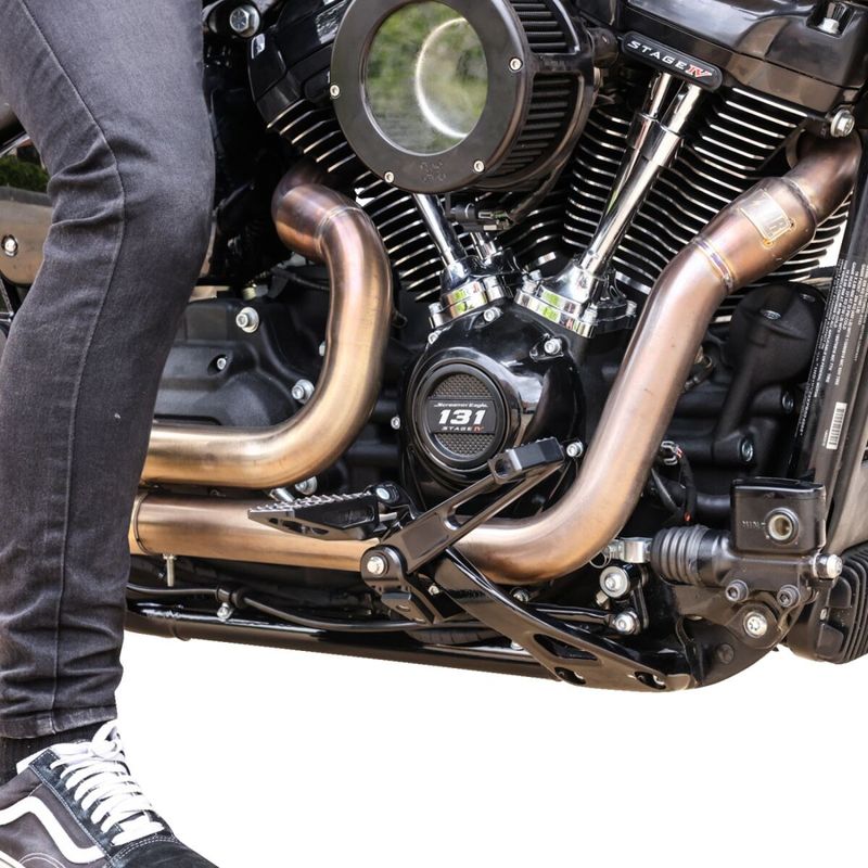 Bromsarm Thrashin Supply billet svart H-D 18-upp