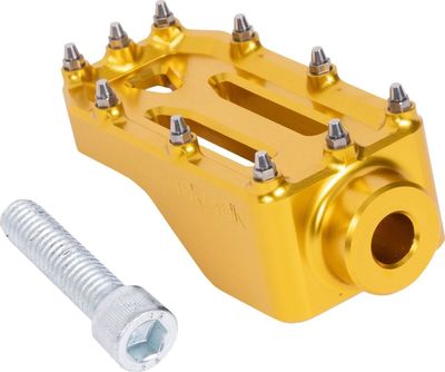 Bromspedal Thrashin Supply Aggressor Touring 99-upp guld
