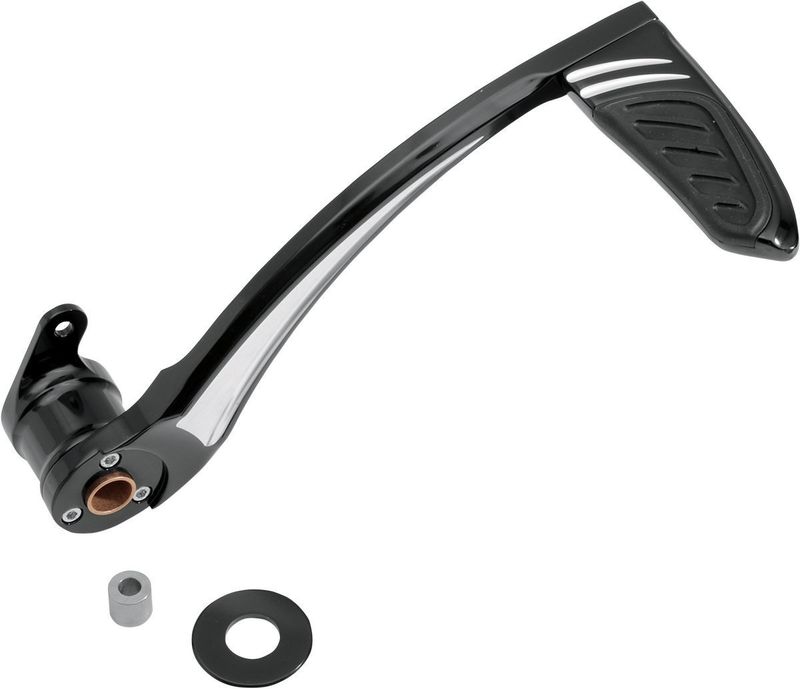 Bromspedal bak Performance Machine Contour bak Softail 87-11, Touring 97-07