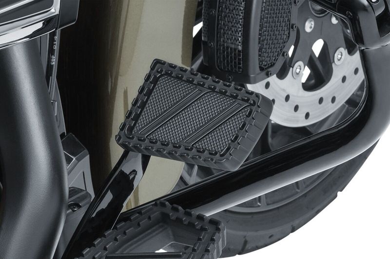 Bromspedal Kuryakyn Riot satin H-D 86-upp