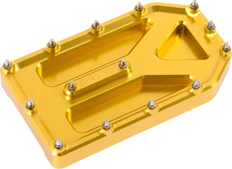 Pedalgummi Thrashin Supply Aggressor Touring 94-upp, Softail 06-23 guld