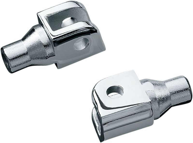 Adaptrar fotpinne Kuryakyn Can-am Front koniska krom