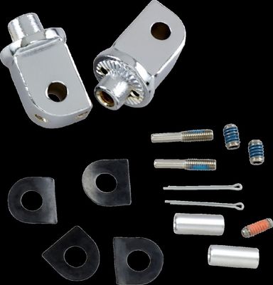 Fästen adapter Kuryakyn krom Yamaha 02-17, Honda 97-07
