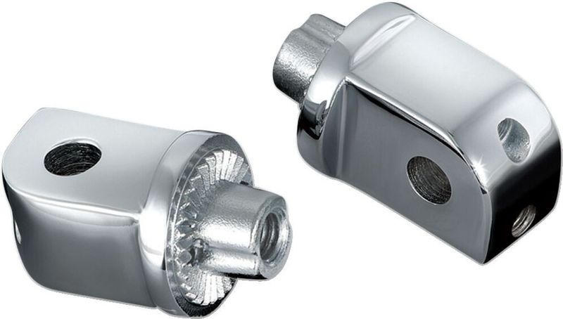 Fästen adapter Kuryakyn krom Yamaha 02-17, Honda 97-07