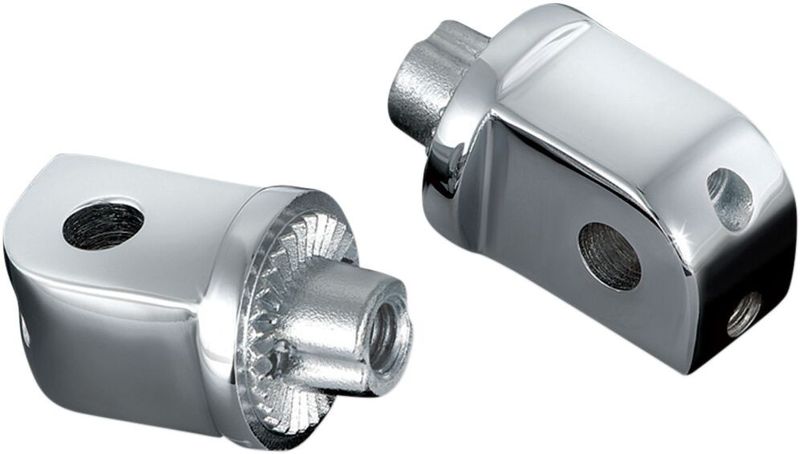 Fästen adapter Kuryakyn krom Yamaha 02-17, Honda 97-07