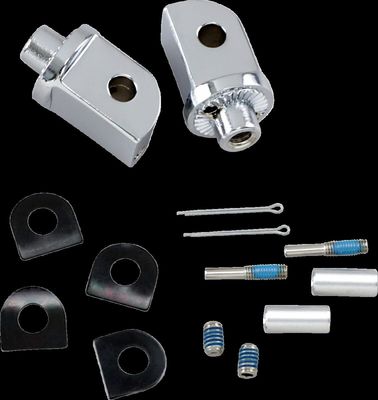 Fästen adapter Kuryakyn krom Kawasaki 87-17, Yamaha 11-17