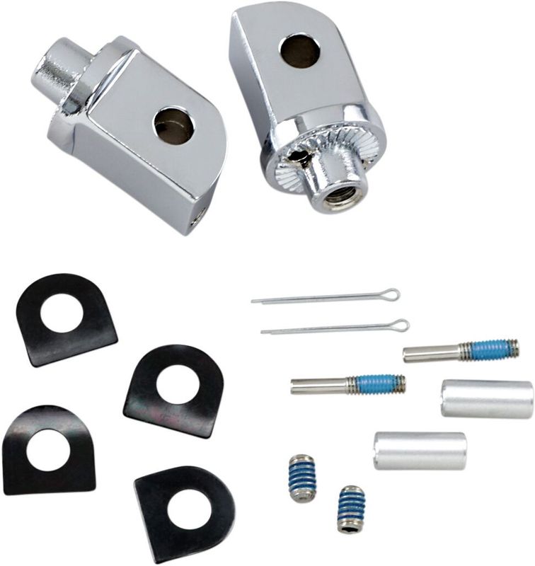 Fästen adapter Kuryakyn krom Kawasaki 87-17, Yamaha 11-17
