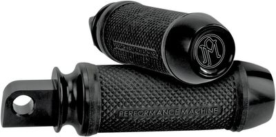 Fotpinnar Performance Machine Elite svart rak H-D 83-12