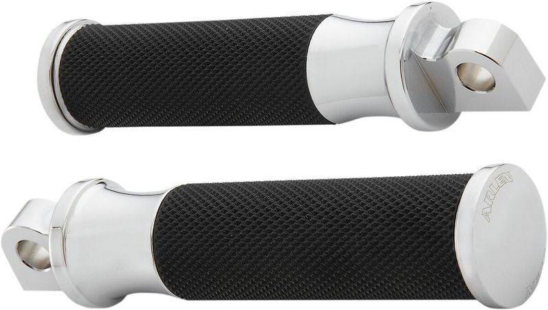 Fotpinnar Arlen Ness Fusion slät krom