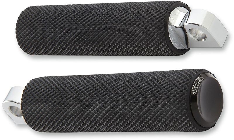 Fotpinnar Arlen Ness Fusion räfflad svart
