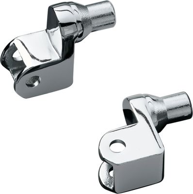 Adapter fotpinne Kuryakyn fram vinklad krom