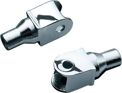 Adaptrar fotpinne Kuryakyn koniska krom Honda 96-17