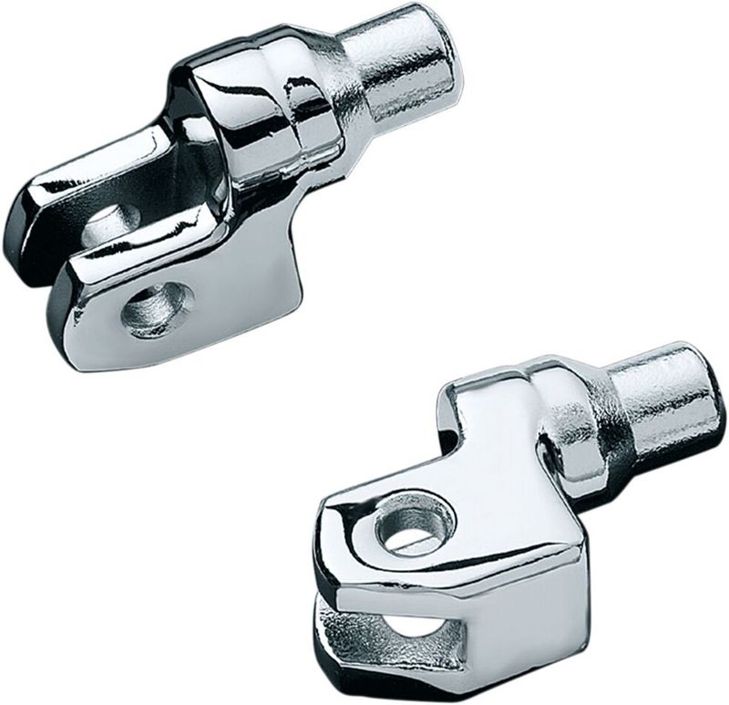 Adaptrar fotpinne Kuryakyn Front koniska krom Yamaha 85-17