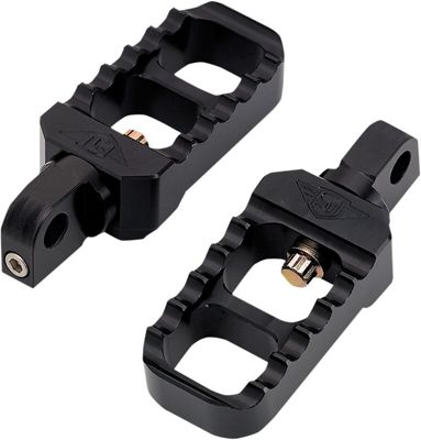 Fotpinnar Joker Machine Serrated Stubby svart