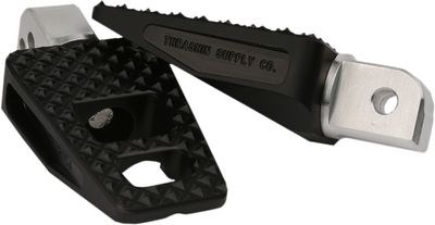 Fotpinnar Thrashin Supply P-54 18-23 passagerare svart bak Softail 18-upp