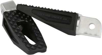 Fotpinnar Thrashin Supply P-54 P54 passagerare svart bak smal Softail 18-upp