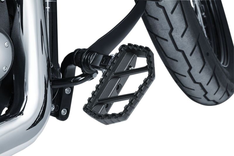 Adapter fotpinnar Kuryakyn Male-Mount svart H-D 83-24
