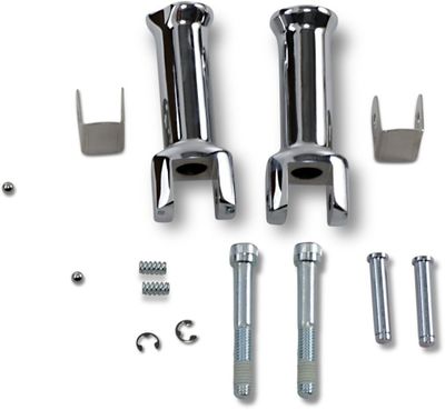 Fäste fotpinne Drag Specialties passagerare Softail 18-24 krom
