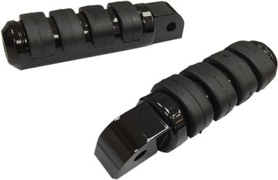 Fotpinnar Drag Specialties passagerare svart Softail 18-24, Pan America 21-24