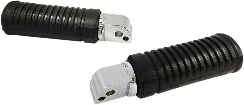 Fotpinnar Drag Specialties passagerare gummi Softail 18-24, Pan America 21-24